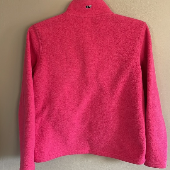 Vineyard Vines hot pink fleece sweatshirt - Picture 5 of 5